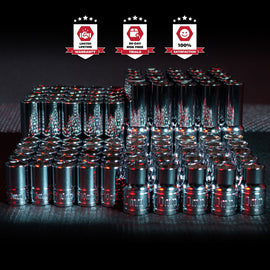 100pc - 10mm Socket Set by Olsa Tools - Perfect for Mechanics | Limited Lifetime Warranty