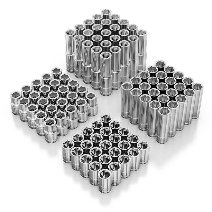 100pc 10 mm Socket Set