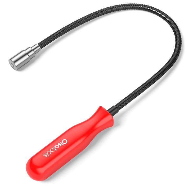 Flexible Magnetic Pick-Up Tool with LED Lights