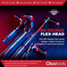 Flex Head Ratchet -  90 Tooth