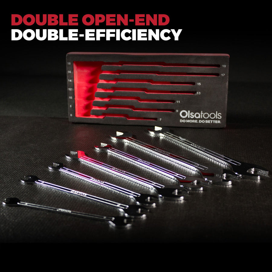 Slim Profile Wrench Set | Flat Wrench Set | Olsa Tools