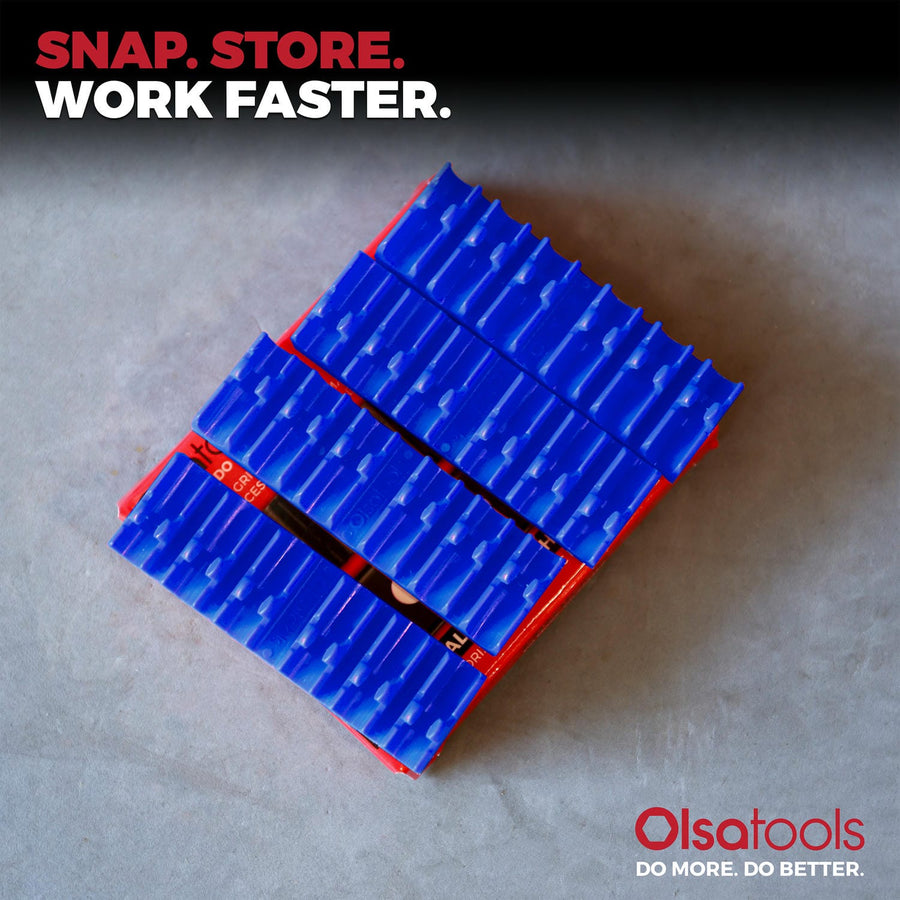 Horizontal Magnetic Hex Bit Holders