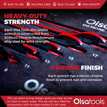 Slim Profile Wrench Set | Flat Wrench Set | Olsa Tools