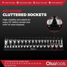 3-Row Magnetic Socket Holders
