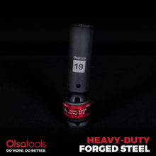 Universal Joint Set Socket Adapters 1/2", 3/8", and 1/4" Drive