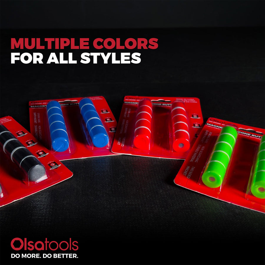 Magnetic Anchors (10pc Set) - Strong Silicone Non-Scratch Magnets