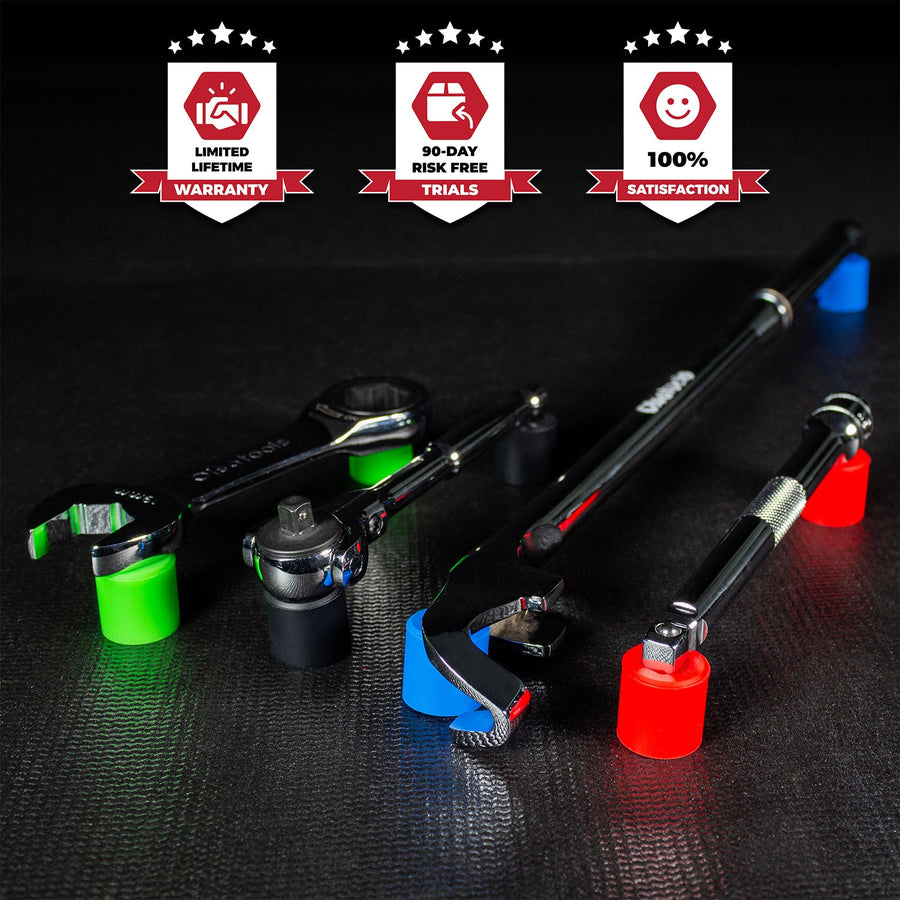 Magnetic Anchors (10pc Set) - Strong Silicone Non-Scratch Magnets