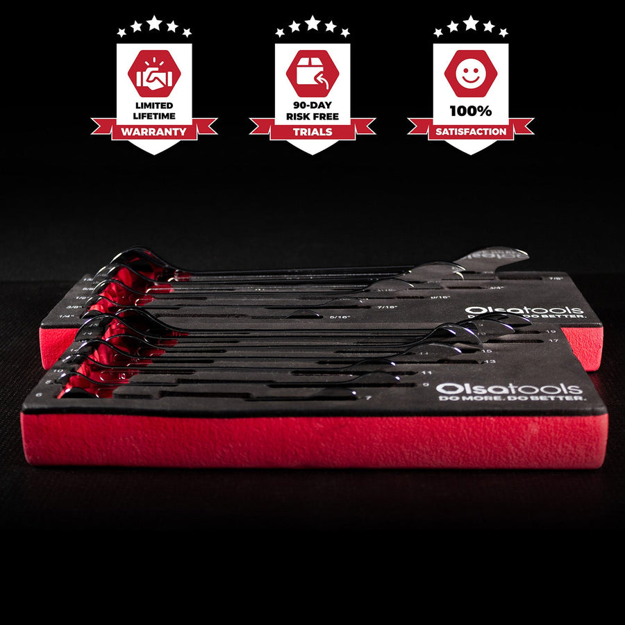 Slim Profile Wrench Set | Flat Wrench Set | Olsa Tools