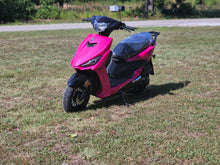 Load image into Gallery viewer, 2022 RaceStar 50 Raspberry Scooter with a durable steel frame, on sale at Lee Motorsports near Joplin and Seneca, MO