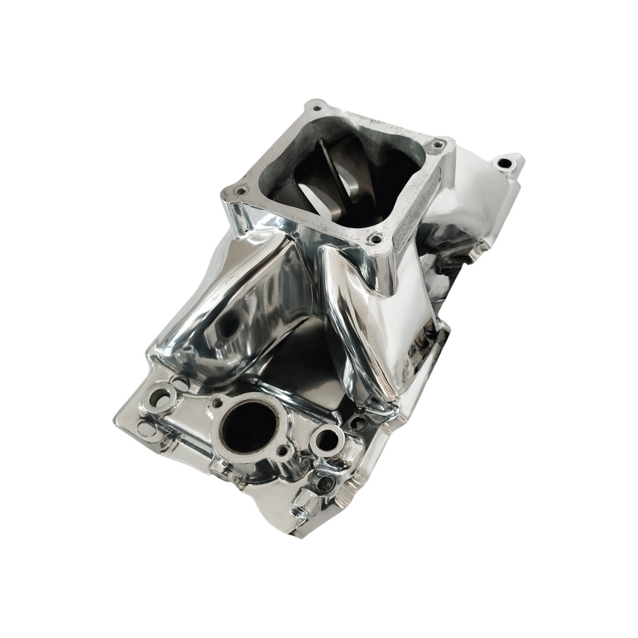 Polished metal finish using Renoll Designs one-step metal polish