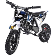 Load image into Gallery viewer, MotoTec Dirt Bike Black MotoTec Warrior 52cc 2-Stroke Kids Gas Dirt Bike