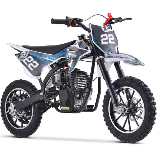 Mototec Dirt Bike Blue MotoTec Demon 40cc 4-Stroke Kids Gas Dirt Bike