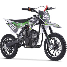 Mototec Dirt Bike Green MotoTec Demon 40cc 4-Stroke Kids Gas Dirt Bike