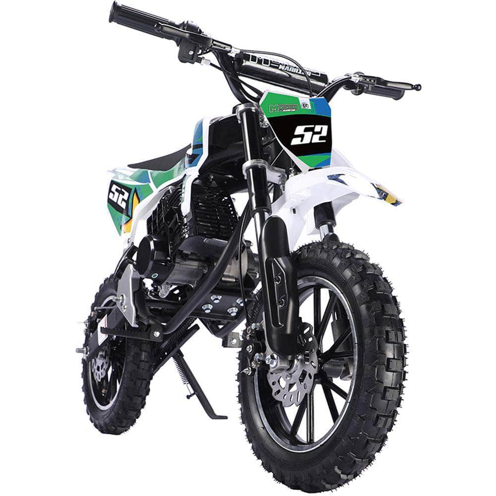 MotoTec Warrior 52cc 2-Stroke Kids Gas Dirt Bike