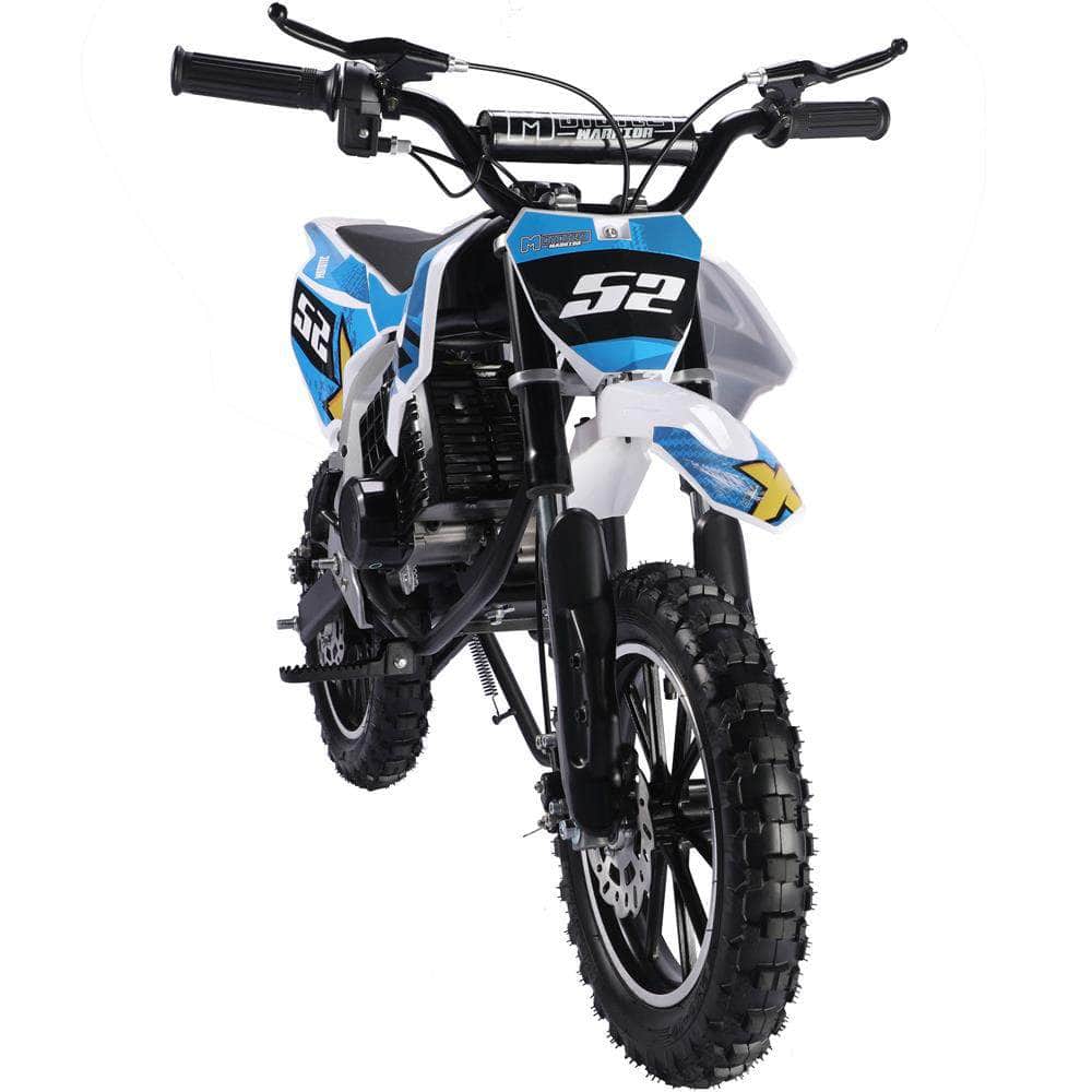 MotoTec Warrior 52cc 2-Stroke Kids Gas Dirt Bike
