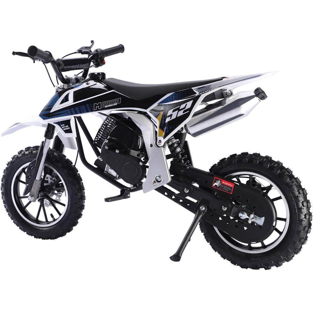 MotoTec Warrior 52cc 2-Stroke Kids Gas Dirt Bike