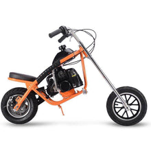 Mototec Dirt Bike Orange MotoTec 49cc Gas Mini Chopper