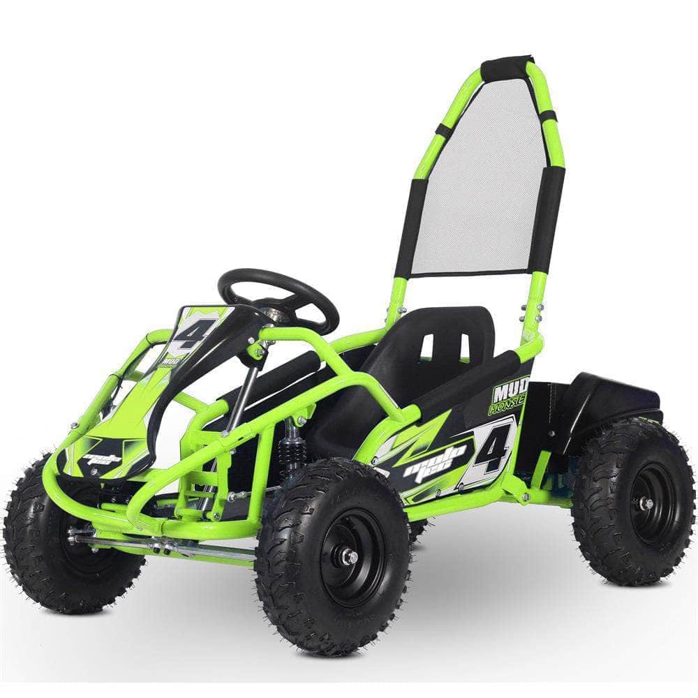 Ships in 2026 - MotoTec Mud Monster Kids Electric 48v 1000w Go Kart Full Suspension