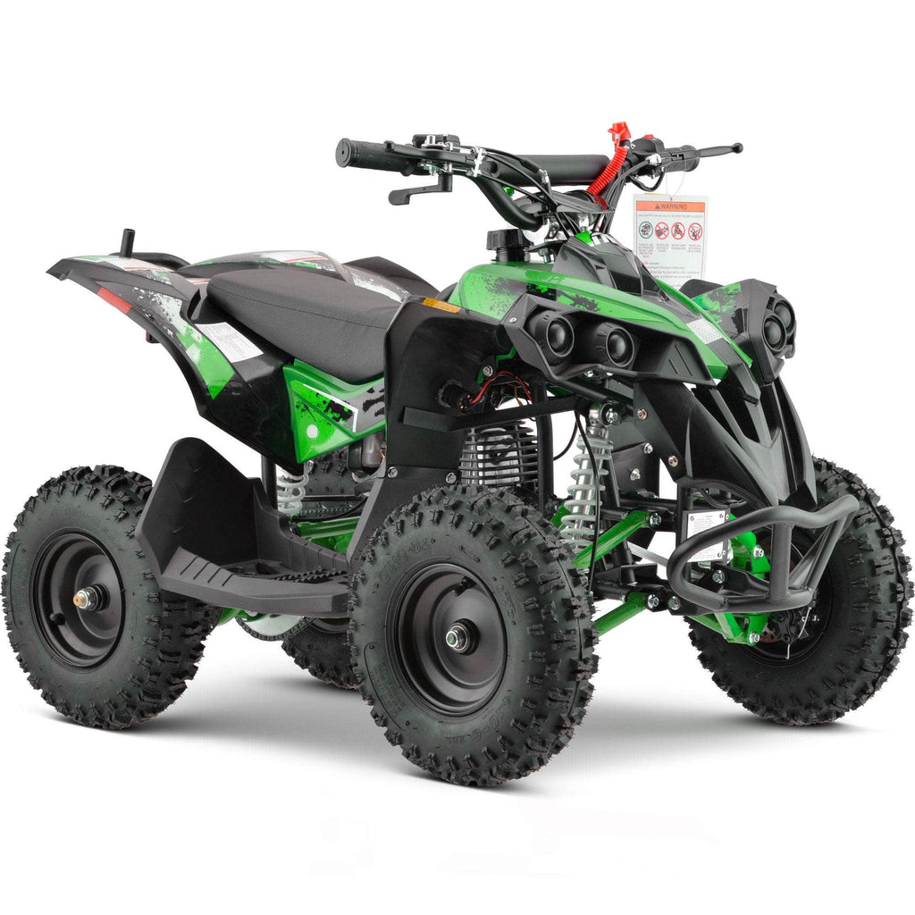 Mototec Electric ATV Green MotoTec Renegade 40cc 4-Stroke Kids Gas ATV - 100% Financing Available!