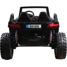 Load image into Gallery viewer, Ships in 2026 - MotoTec Baja 4x4 Kids 24v UTV electric ride-on car with 4-wheel drive, leather seat, Bluetooth stereo, lights