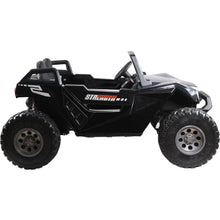Load image into Gallery viewer, Ships in 2026 - MotoTec Baja 4x4 Kids 24v UTV electric ride-on car with 4-wheel drive, leather seat, Bluetooth stereo, lights