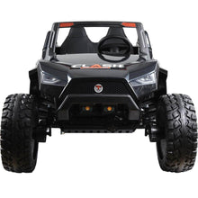 Load image into Gallery viewer, Ships in 2026 - MotoTec Baja 4x4 Kids 24v UTV electric ride-on car with 4-wheel drive, leather seat, Bluetooth stereo, lights