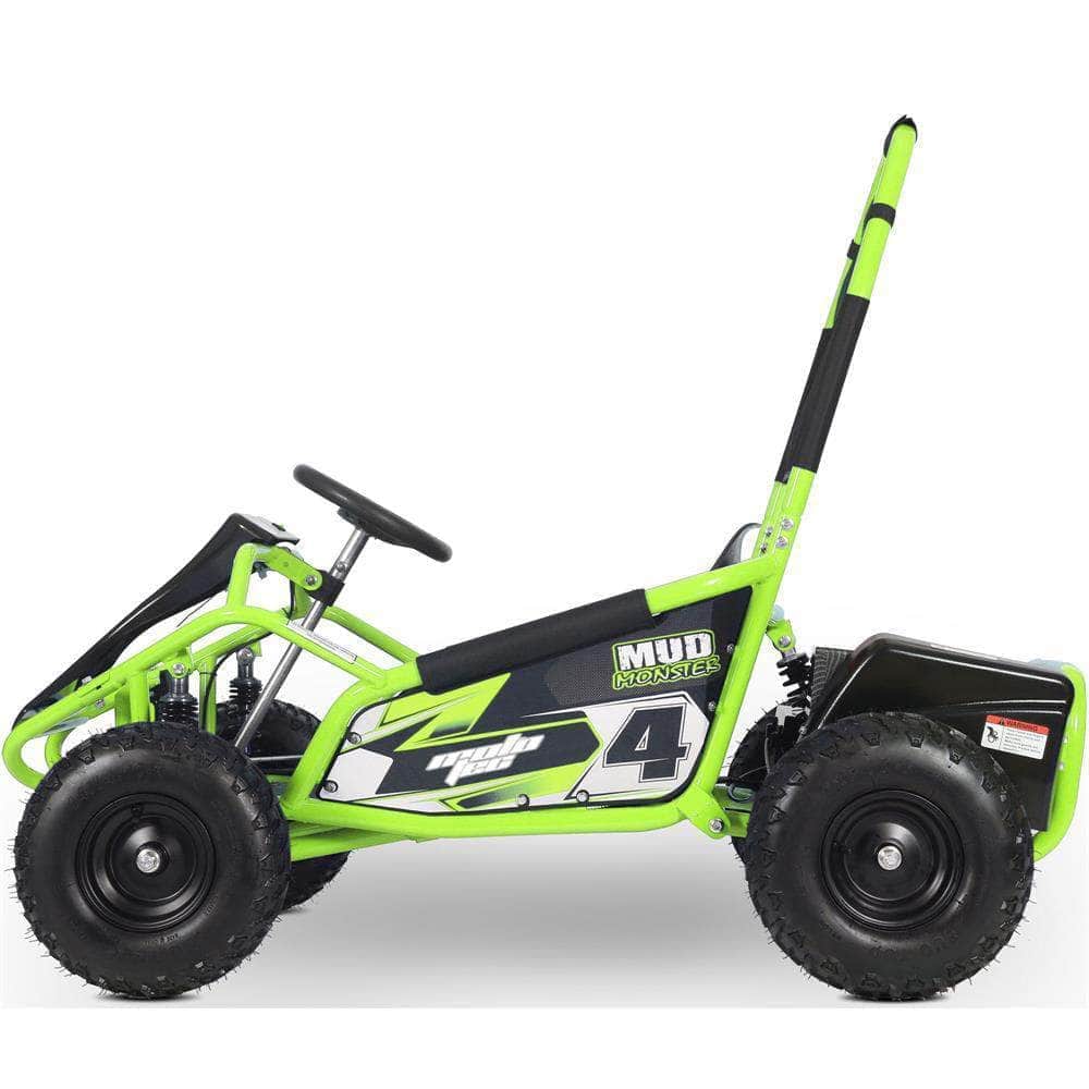 Ships in 2026 - MotoTec Mud Monster Kids Electric 48v 1000w Go Kart Full Suspension