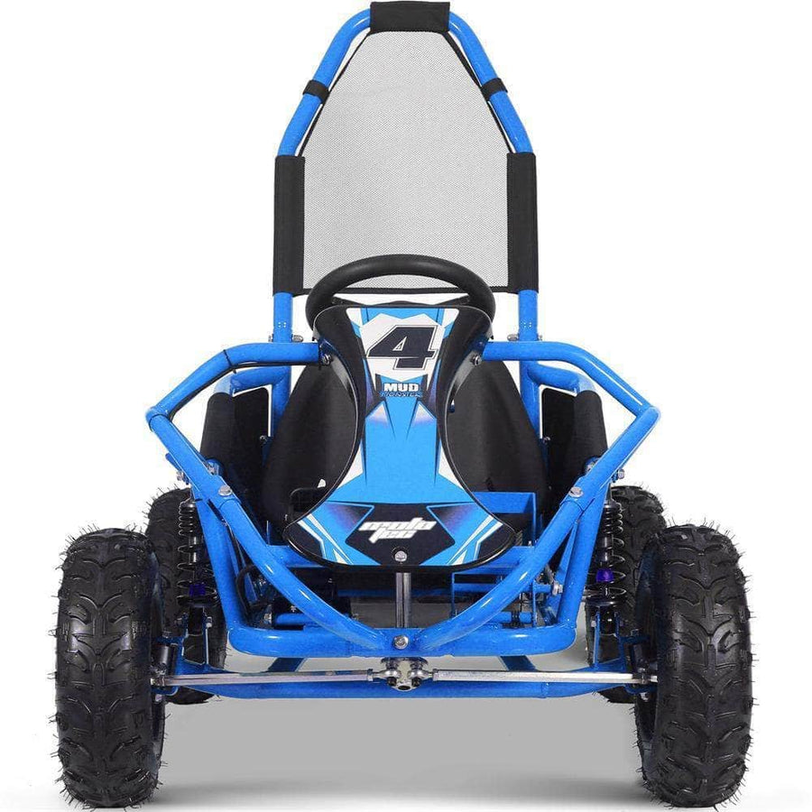 Ships in 2026 - MotoTec Mud Monster Kids Electric 48v 1000w Go Kart Full Suspension