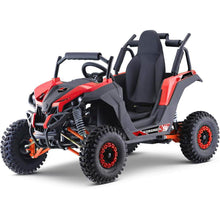 Load image into Gallery viewer, Mototec Electric ATV Red MotoTec Raider Kids UTV 48v 1200w Full Suspension - restock expected end of May! Order now before they sell out again!