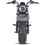 MotoTec 60V 1500W Electric Powered Mini Bike Lithium - brushless hub motor, twist throttle, all-terrain, hydraulic brakes, full suspension, max load 220 lbs