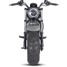 MotoTec 60V 1500W Electric Powered Mini Bike Lithium - brushless hub motor, twist throttle, all-terrain, hydraulic brakes, full suspension, max load 220 lbs