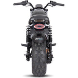MotoTec 60V 1500W Electric Powered Mini Bike Lithium - brushless hub motor, twist throttle, all-terrain, hydraulic brakes, full suspension, max load 220 lbs