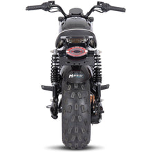 MotoTec 60V 1500W Electric Powered Mini Bike Lithium - brushless hub motor, twist throttle, all-terrain, hydraulic brakes, full suspension, max load 220 lbs