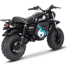 MotoTec 60V 1500W Electric Powered Mini Bike Lithium - brushless hub motor, twist throttle, all-terrain, hydraulic brakes, full suspension, max load 220 lbs