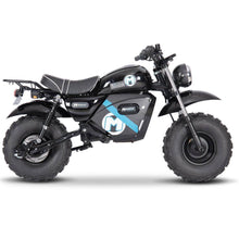 MotoTec 60V 1500W Electric Powered Mini Bike Lithium - brushless hub motor, twist throttle, all-terrain, hydraulic brakes, full suspension, max load 220 lbs