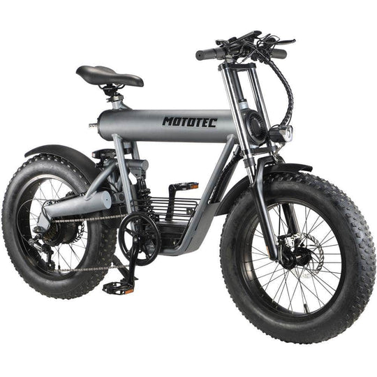 MotoTec Roadster 48v 500w Lithium Electric Bike