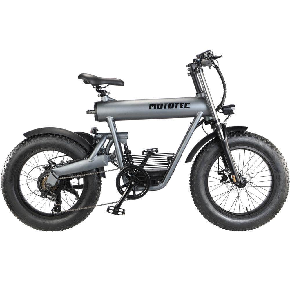 MotoTec Roadster 48v 500w Lithium Electric Bike