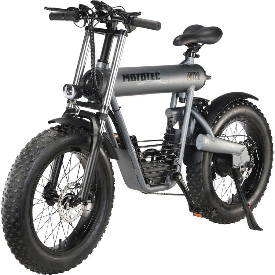 MotoTec Roadster 48v 500w Lithium Electric Bike