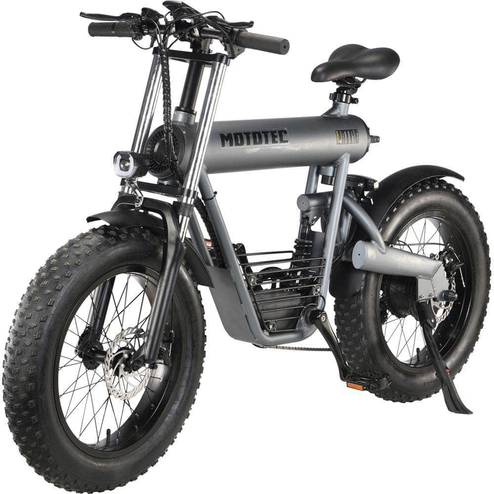 MotoTec Roadster 48v 500w Lithium Electric Bike