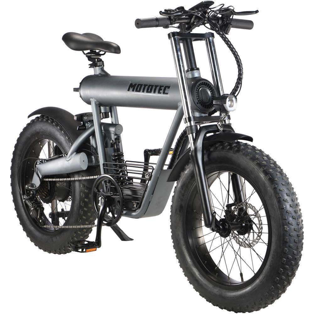 MotoTec Roadster 48v 500w Lithium Electric Bike