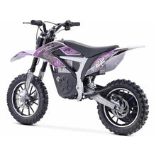 Load image into Gallery viewer, Mototec Electric Bikes Purple MotoTec 36v 500w Demon Electric Dirt Bike Lithium