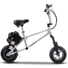 Mototec Electric Bikes Silver MotoTec 49cc Gas Mini Bike V2