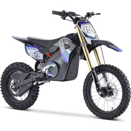Mototec Electric Dirt Bikes Blue MotoTec 1500w 48v Pro Electric Dirt Bike