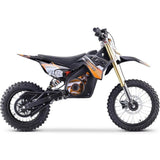 MotoTec 48V Pro Electric Dirt Bike 1800w Lithium, 13Ah, brushless, front and rear suspension