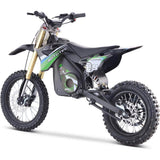 MotoTec 48V Pro Electric Dirt Bike 1800w Lithium, 13Ah, brushless, front and rear suspension
