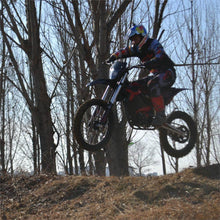 MotoTec Venom 72V, 3000W, 50Ah Electric Dirt Bike - peak power 12,000W, max speed 77mph