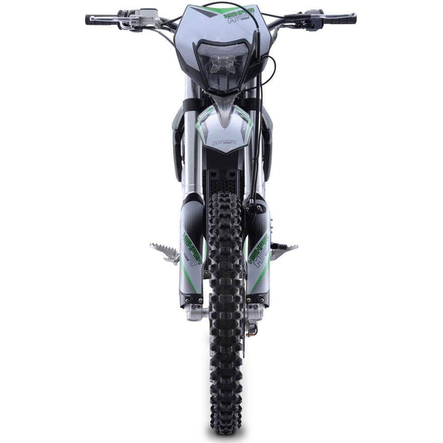 MotoTec Venom 72V, 3000W, 50Ah Electric Dirt Bike - peak power 12,000W, max speed 77mph