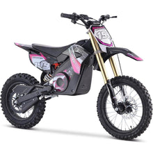 Load image into Gallery viewer, Mototec Electric Dirt Bikes Pink MotoTec 1500w 48v Pro Electric Dirt Bike