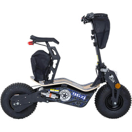 MotoTec Mad 48v 1600w Fat Tire Electric Scooter - Hub motor, Bamboo deck