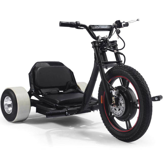 MotoTec Drifter 48v 800w Electric Trike Lithium - brushless hub motor